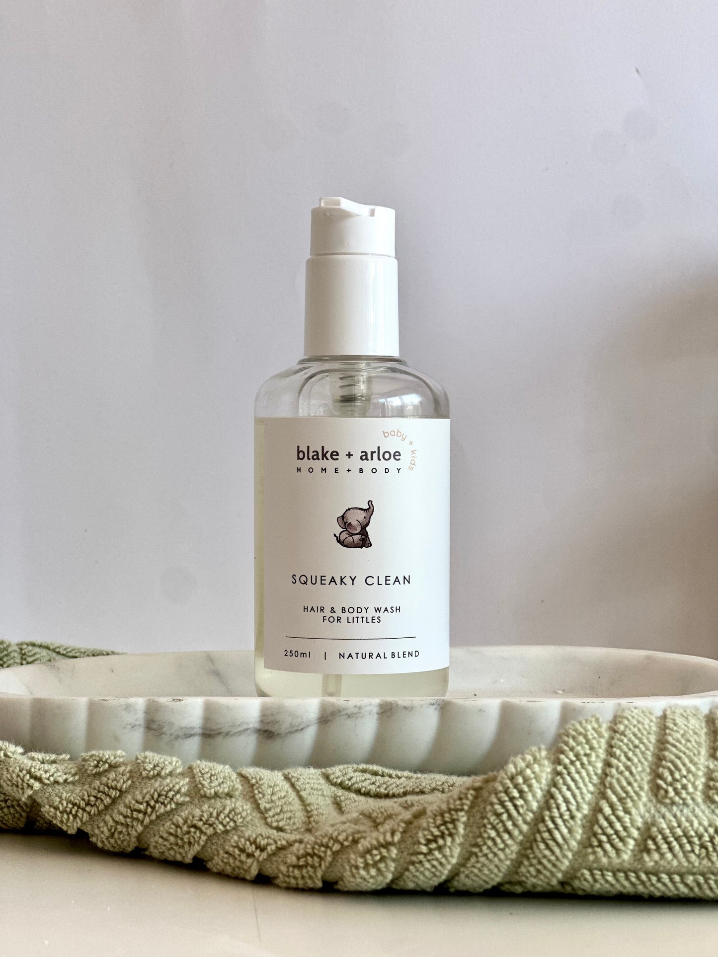 SQUEAKY CLEAN Hair & Body Wash