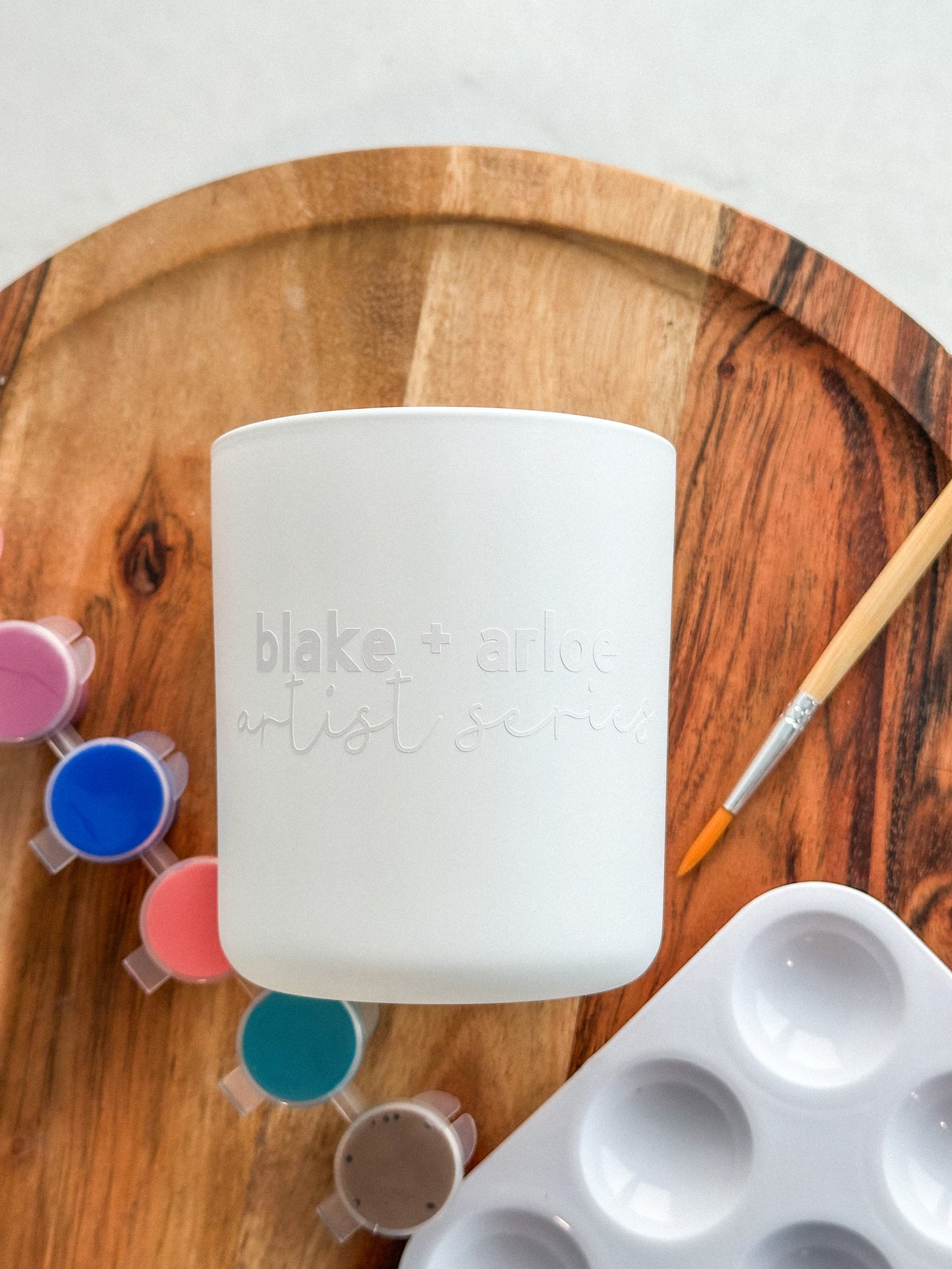 Artist Series Paintable Candle