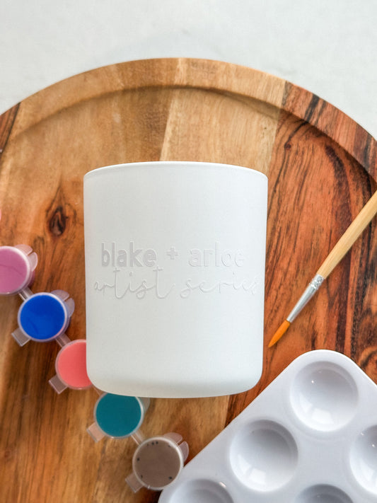 Artist Series Paintable Candle