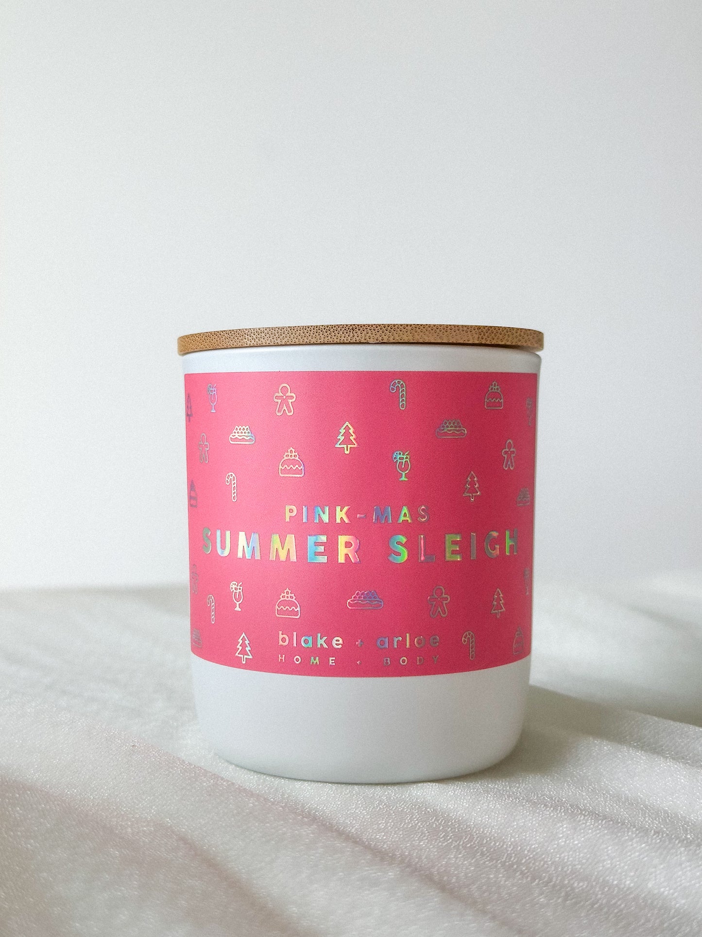 PINK-MAS Soy Candle - Summer Sleigh