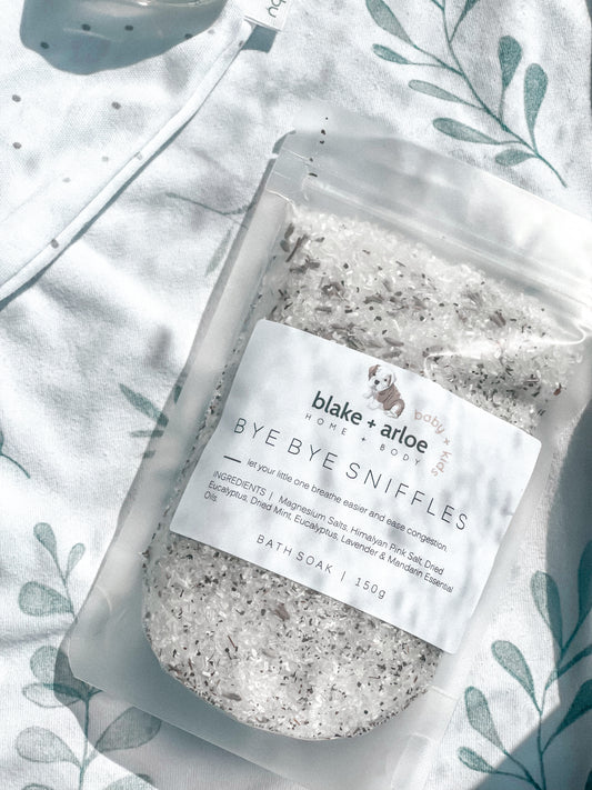 BYE BYE SNIFFLES Bath Soak