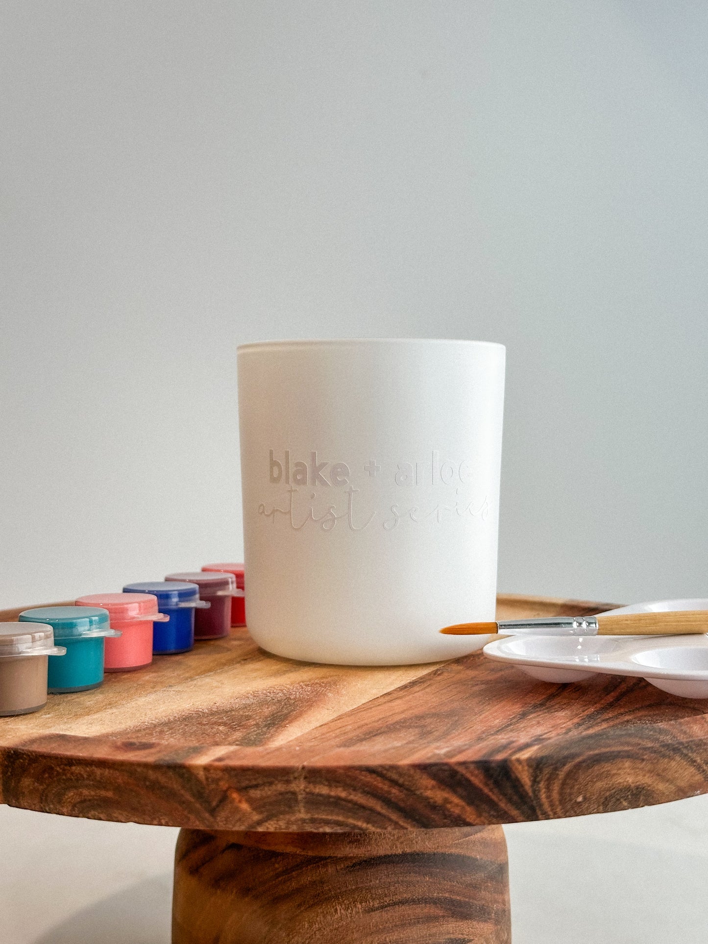 Artist Series Paintable Candle