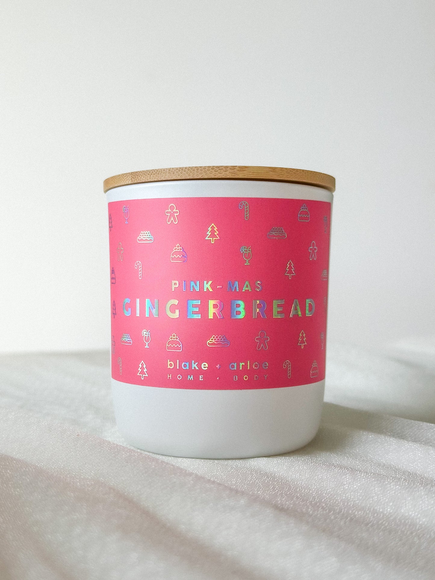PINK-MAS Soy Candle - Gingerbread