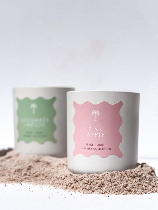 SUMMER CANDLE - Pink Apple